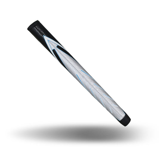 TourDri Midsize PU Puttergrepp Black Silver Blue