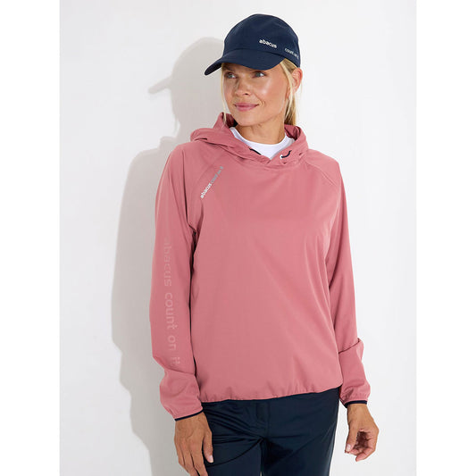 Abacus Lds Bounce Waterproof Hoodie Dusty Pink