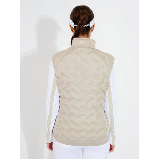 Abacus Lds Portrush Hybrid Vest Sand Beige