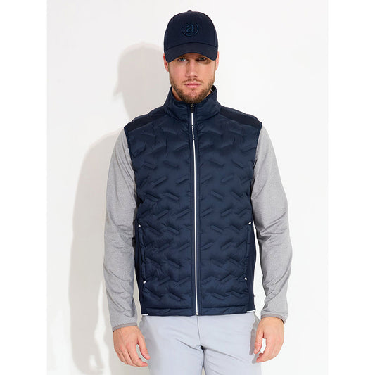 Abacus Mens Portrush Hybrid Vest Navy