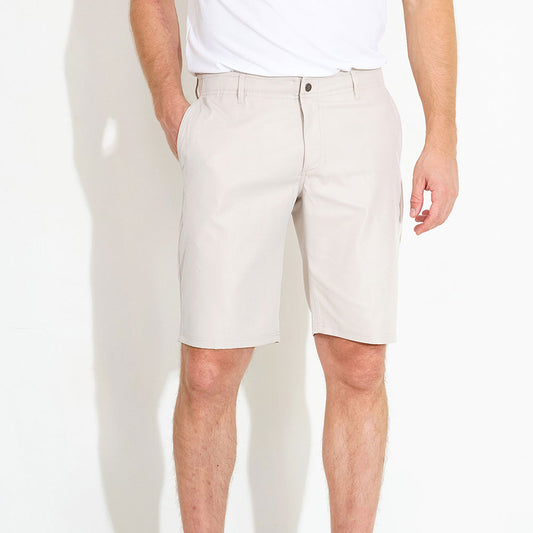 Abacus Men Cleek Flex Shorts Sandshell Beige