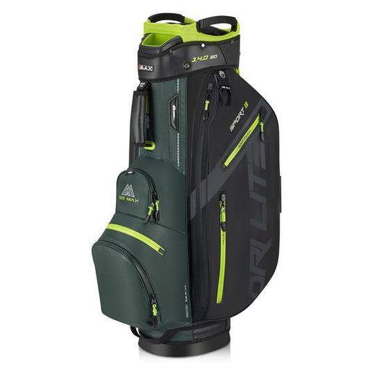 Big Max Vagnbag Dri Lite Sport 3 Green Black Lime