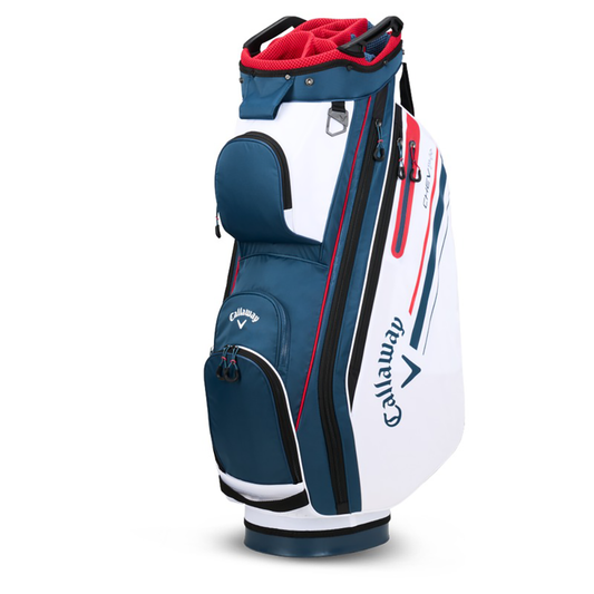 Callaway Vagnbag Chev 14+ 24 Navy white Red