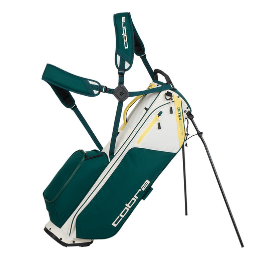 Cobra Ultralight 2 Stand Bag Almond Dark Mrytle Sunny Yellow