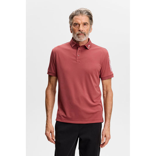 J.Lindeberg Tour Tech Golf Polo Apple Butter