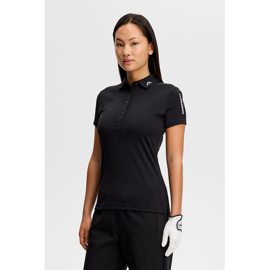 J.Lindeberg Tour Tech Polo Svart Dam