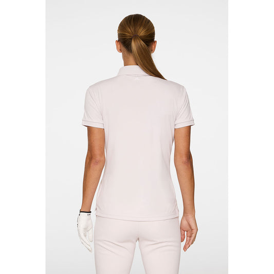 J.Lindeberg Tour Tech Polo Grey Lilac