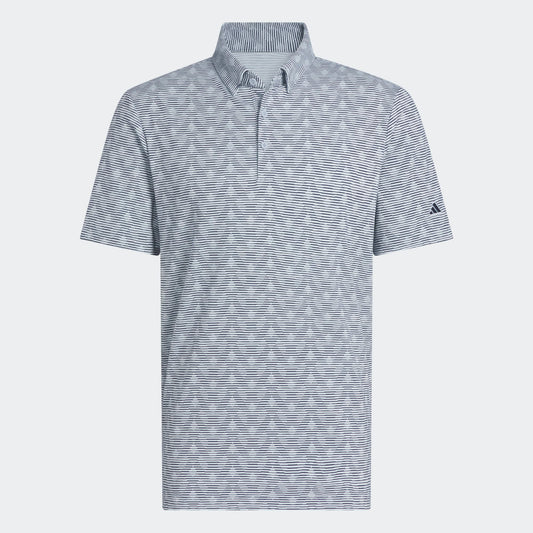 Adidas Go-To Print Polo White/Conavy