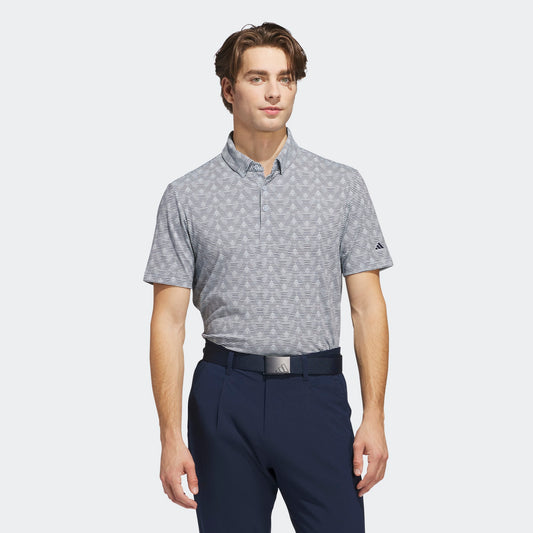 Adidas Go-To Print Polo White/Conavy