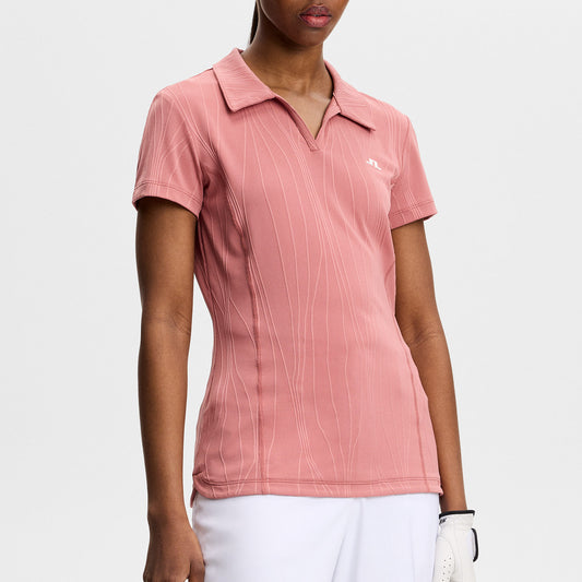 J.Lindeberg Marlie Polo Whitered Rose