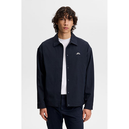 J.Lindeberg Dex Coach Overshirt Navy