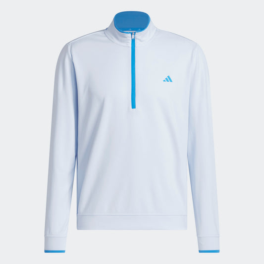 Adidas UPF Lightweight Quarter-Zip Tröja Ljusblå