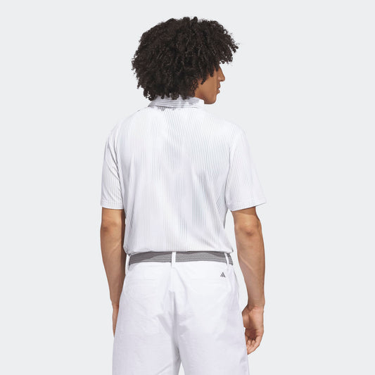 Adidas Piké Tour Cool Feel Print Polo Shirt White Green
