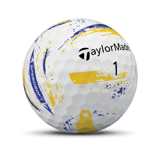TaylorMade Speed Soft Ink Yellow Blue