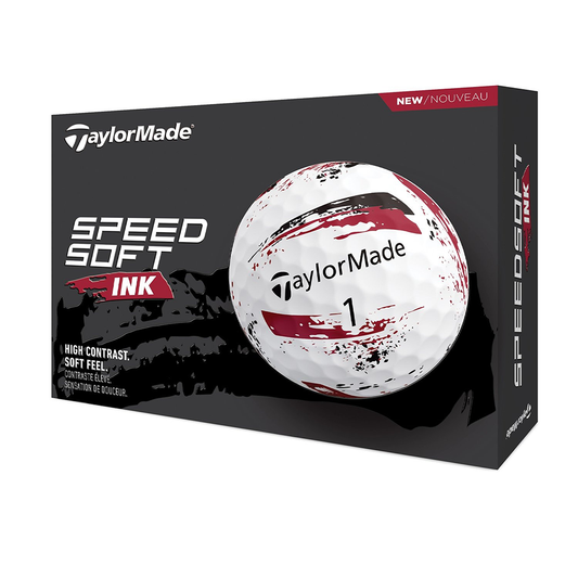 TaylorMade Speed Soft Ink Red
