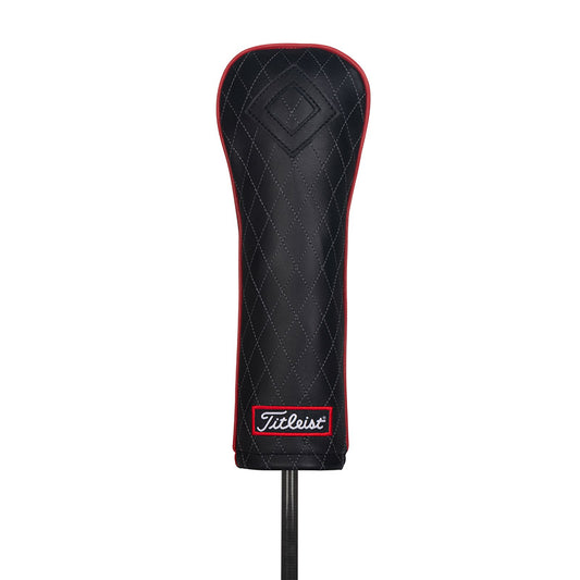 Titleist Jet Black Leather Headcover Fairway