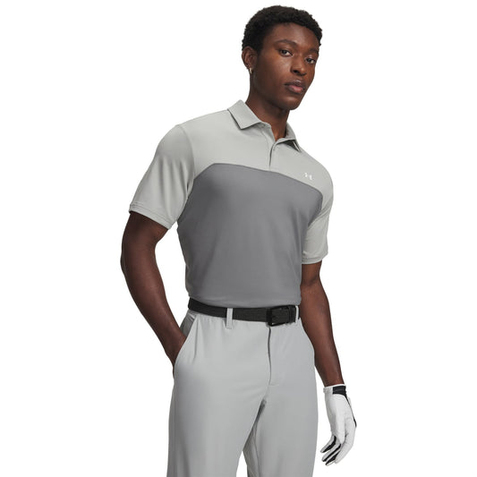 Under Armour T2G Color Block Polo Grey