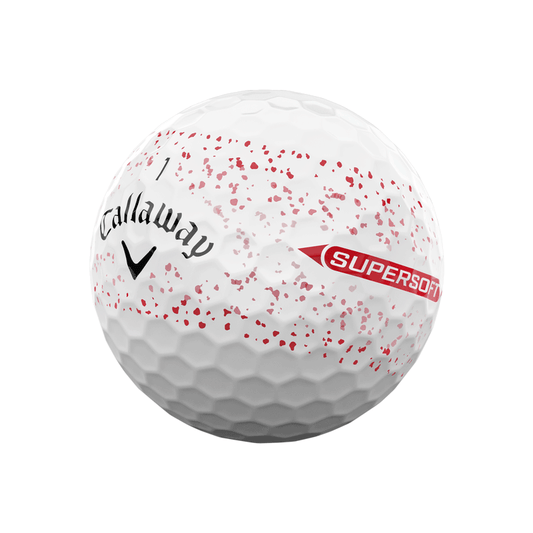Callaway Supersoft Splatter 360 Red