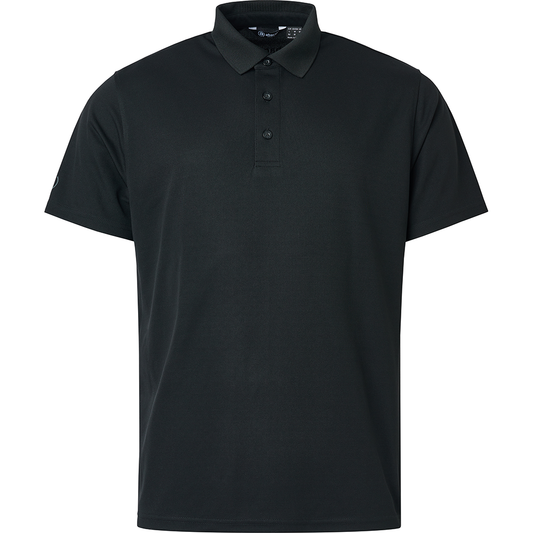 Abacus Mens Cray Drycool Polo Svart