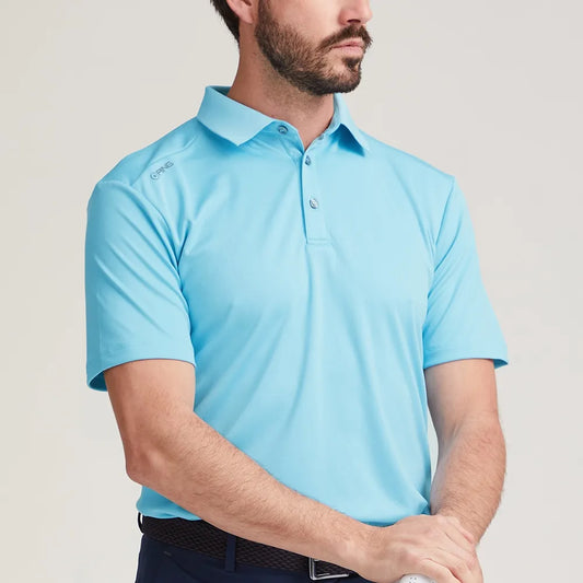 Ping Lindum Polo Shirt - Sky Blue