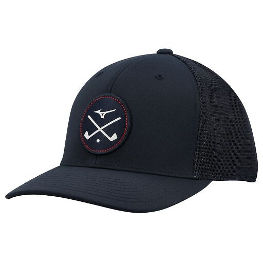 Mizuno Crossed Clubs Snapback Navy