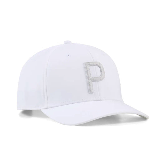 Puma Heritage P Tech Cap White Glow Platino Grey