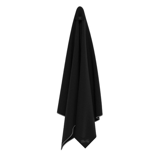 Blue Tees Magnetic Standard Towel Black
