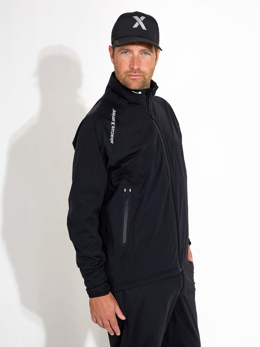 Abacus Mens Pitch 37.5 Technology Rainjacket - Black