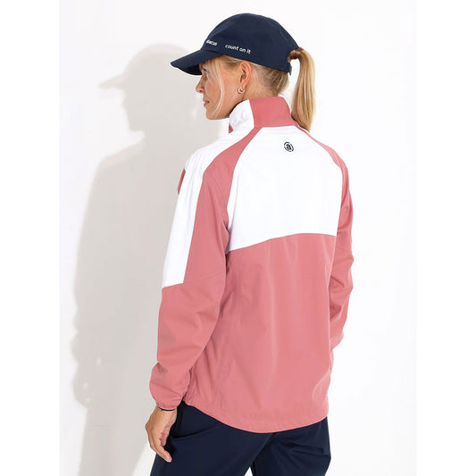 Abacus Lds Bounce Stretch Rainjacket Dusty Rose