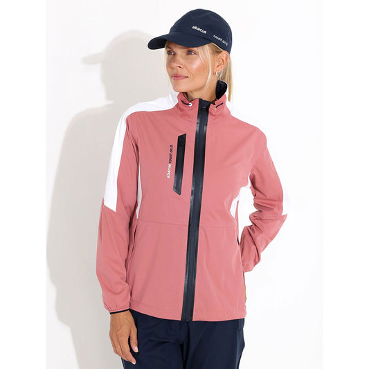 Abacus Lds Bounce Stretch Rainjacket Dusty Rose