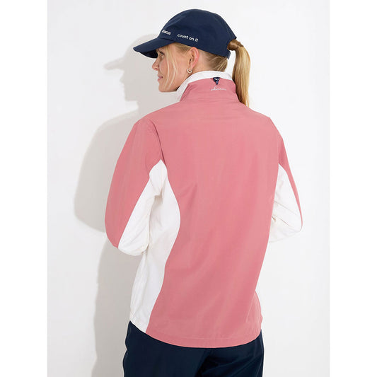 Abacus Lds Links Stretch Rainjacket Dusty Pink