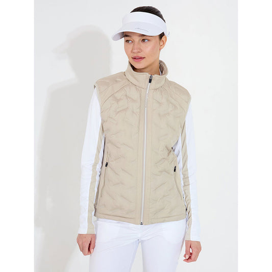 Abacus Lds Portrush Hybrid Vest  Sand Beige