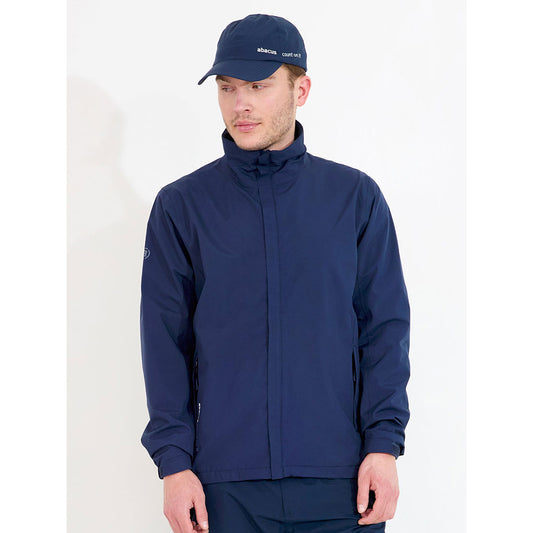 Abacus Mens Links Stretch Rainjacket Navy