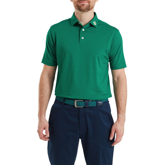 FootJoy Stretch Pique solid Field Green
