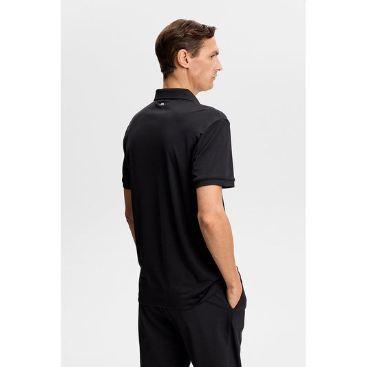J.Lindeberg Tour Tech Polo Black