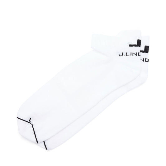 J.Lindeberg Stratton Spin Short Sock White