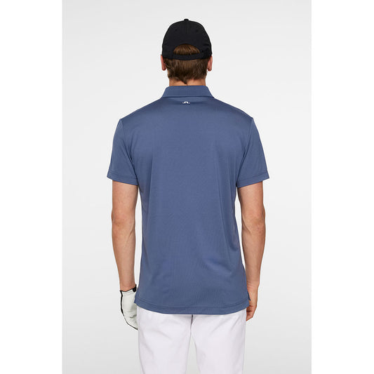 J.Lindeberg Bridge  Reg Fit Golf Polo Vintage Indigo
