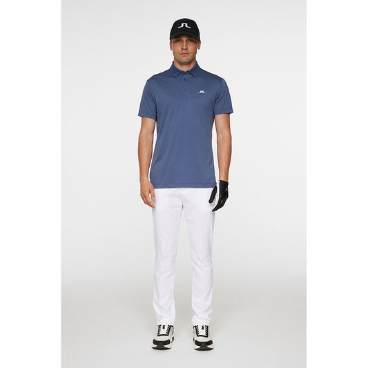 J.Lindeberg Bridge  Reg Fit Golf Polo Vintage Indigo