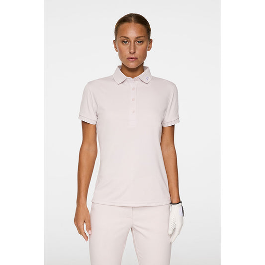 J.Lindeberg Tour Tech Polo Grey Lilac