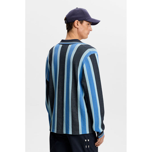 J.Lindeberg Silas Stripe Polo Knit