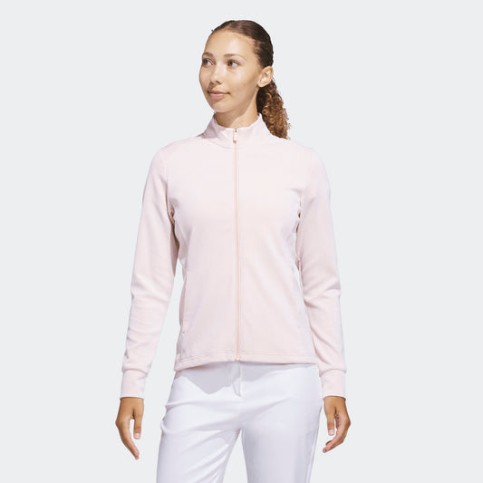 Adidas W Performance Texture Full Zip Jacket Pink