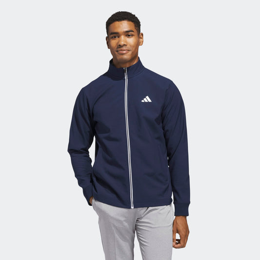 Adidas Ultimate365 Texturedd Woven Full-Zip Vindjacka Marinblå