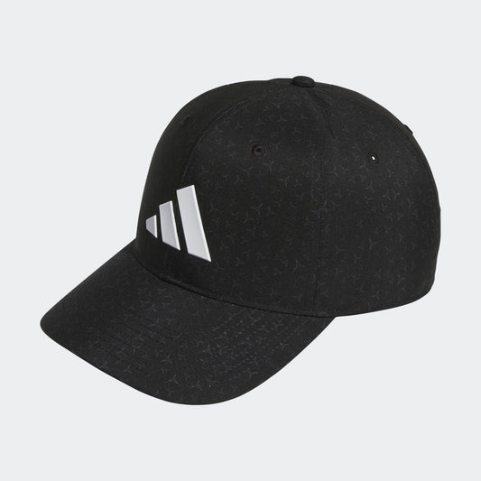 Adidas Tour Print Snapback Hat Black