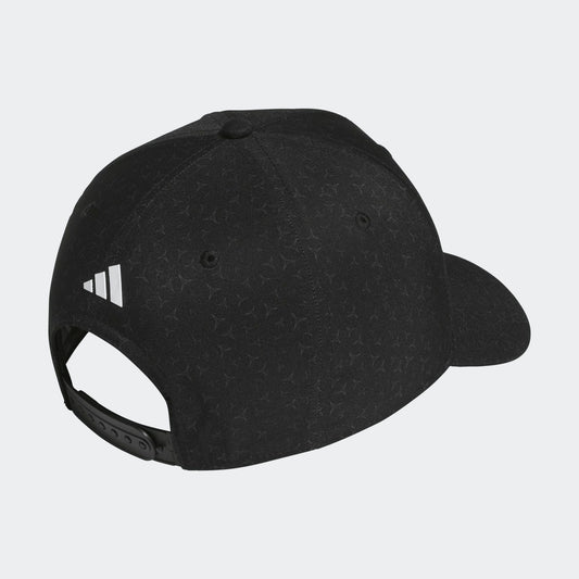 Adidas Tour Print Snapback Hat Black