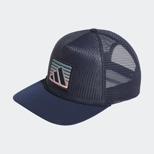 Adidas Mesh 5 Panel Robe Hat Blue