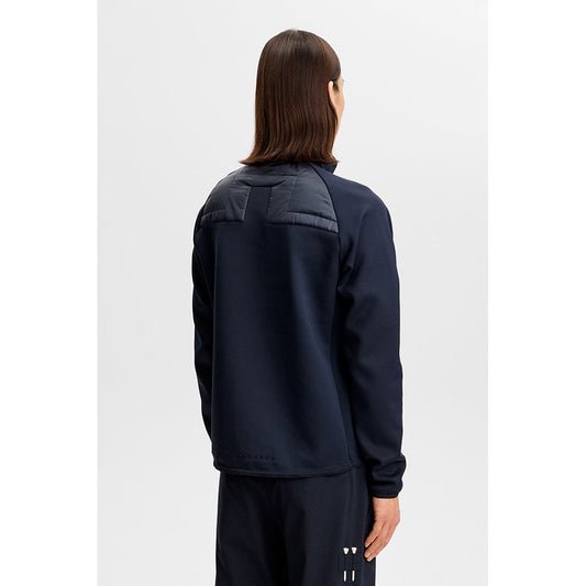 J.Lindeberg Heyden Quilt Hybrid Jacket Navy