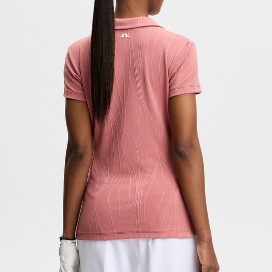 J.Lindeberg Marlie Polo Whitered Rose