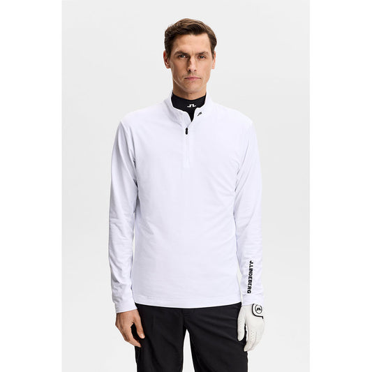 J.Lindeberg Tour Tech Mid Layer White