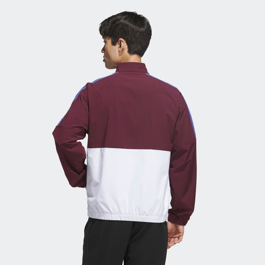 Adidas Beyond the Course Twistweave Full-Zip Windbreaker