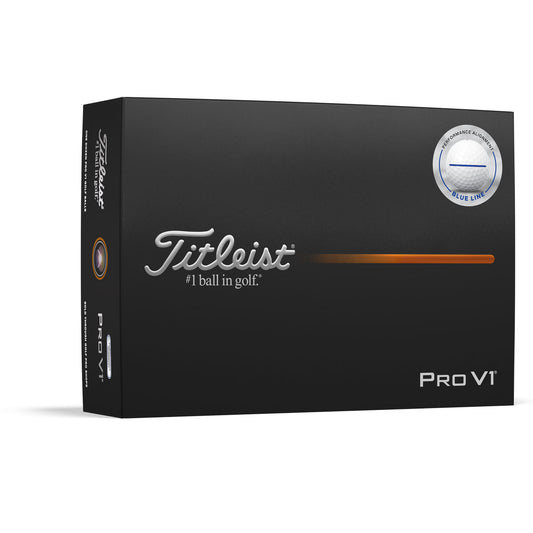 Titleist Pro V1 AIM Performance Blue Line